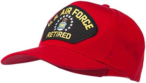 e4Hats.com ABD Hava Kuvvetleri Emekli Askeri Yamalı Kapak