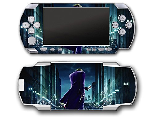 Batman Başlar Arkham Şövalye Yükselir Joker Video Oyunu Vinil Çıkartması Cilt Sticker Kapak Sony PSP Playstation Portable için
