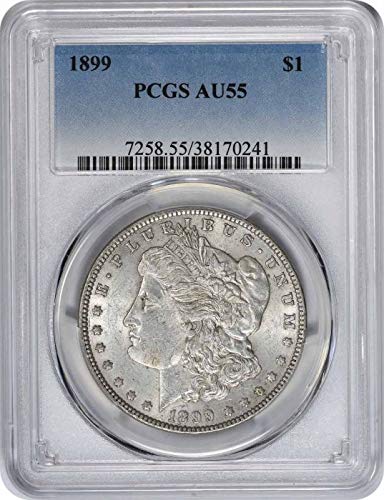 1899 Morgan Doları, AU55, PCGS