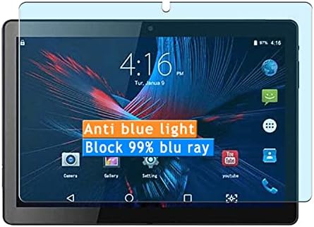 Vaxson 2-Pack Anti Mavi ışık Ekran Koruyucu, MARVUE Tablet Pad ile uyumlu M10 10.1 TPU Film Koruyucular Sticker [ Değil Temperli