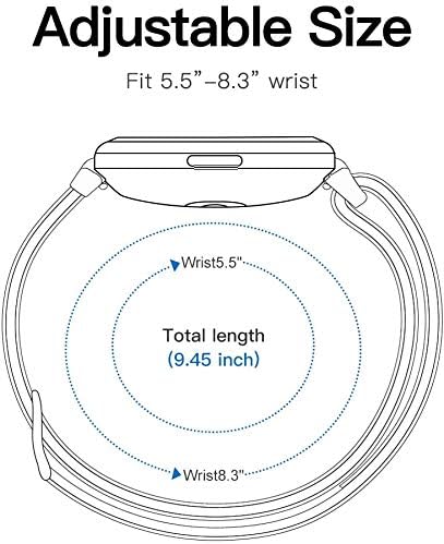 Withings ScanWatch Band için uyumlu, Streç Elastik Naylon Ayarlanabilir Yedek Kayış Withings ScanWatch 42mm/38mm Hibrid Smartwatch