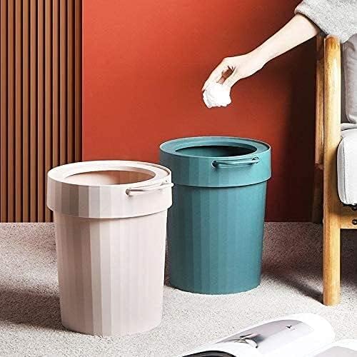 JIUYUE Ev çöp tenekesi çöp sepeti çöp tenekesi mutfak çöp kutuları Retro Zarif Ev çöp tenekesi Mutfak Banyo Oturma Odası çöp