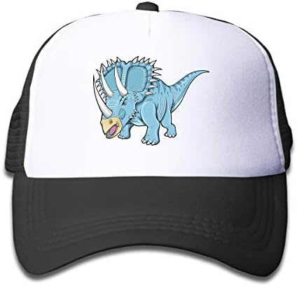 KKMKSHHG Şiddetli Dinozor Gençlik Ayarlanabilir Örgü Şapka Beyzbol kamyon şoförü şapkası Erkek ve Kız için