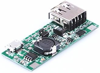 KNACRO DIY 3.7 V için 5 V 1A Lityum pil devre kartı modülü Kurulu Şarj USB Mini USB Lityum Boost Modülü