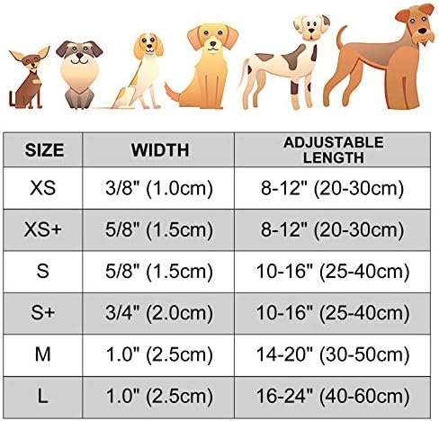 TagME Yansıtıcı Naylon köpek Tasmaları, ayarlanabilir Klasik köpek tasması için Hızlı Bırakma Toka ile Köpek /Ekstra Küçük /