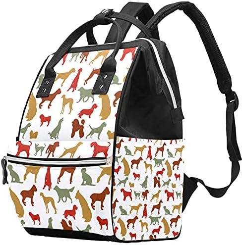 Kadın erkek moda seyahat çantaları rahat Daypacks sırt çantası köpek için Laptop sırt çantası