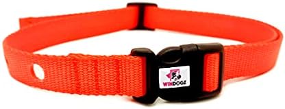 WindogZ Çit Köpek Tasması Değiştirme Kayışı, Ağır Hizmet Tipi, 4 Köpek Seven Renkte Gelir, Kırmızı, Mavi, Siyah, Turuncu, Çoğu