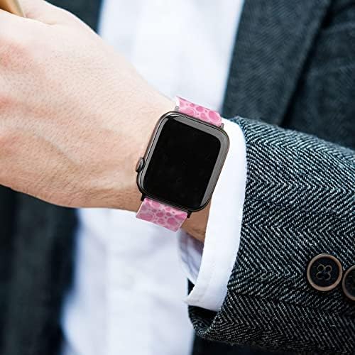 Sevgililer saat kayışı ile Uyumlu Apple İzle 38mm 40mm 42mm 44mm Bilekliği Silikon Smartwatch Değiştirilebilir Kayış iWatch Serisi
