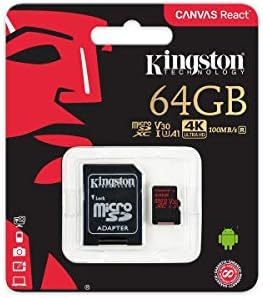 Profesyonel microSDXC 64GB, SanFlash ve Kingston tarafından Özel olarak Doğrulanmış Raspberry Pi 3 Model BCard için çalışır.