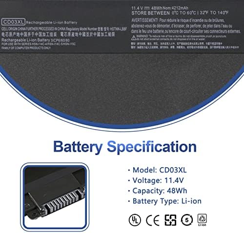 TIIANTE 48Wh CD03XL Laptop HP için batarya ProBook 640 645 650 G4 G5 Serisi HSTNN-IB8B HSTNN-LB8F HSTNN-UB7K CD03 CDO3XL 931702-171