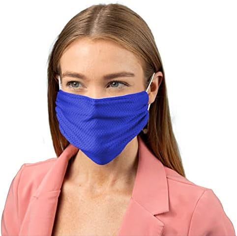 Breathe Sağlıklı Petek Yüz Maskesi, Erkekler ve Kadınlar için Yeniden Kullanılabilir Maske, Ayarlanabilir, Nefes Alabilir ve