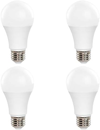 LED Ampuller | 9 Watt (60 Watt Eşdeğeri) | EcoSmart ışıklar | Sıcak Beyaz 3000K | Yüksek Çıkışlı 800 Lümen | E26 Taban | A19
