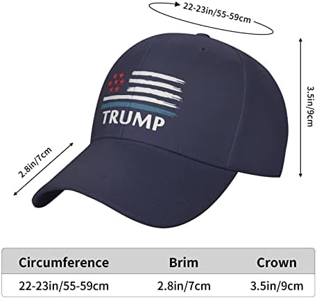 Trump beyzbol şapkası Donald Trump Şapka için Kadın Erkek Trump Ayarlanabilir Şapka, açık Spor Şapka Hediyeler için Baba Anne