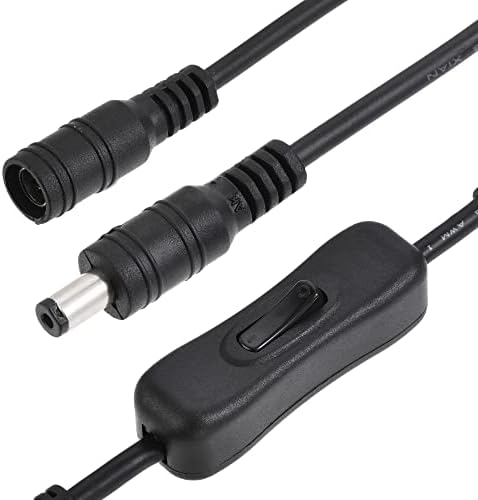 Anahtarı ile MECCANİXİTY DC Kablo 5.5 mm x 2.1 mm 1 için 1, 1 için 2 için Kamera ve LED 1 Takım
