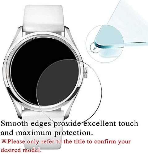 [3 Paket] Synvy Temperli Cam Ekran Koruyucu, SİNN 434. ST. Perlmutt. W M5L 9H Film Smartwatch akıllı saat Koruyucuları ile uyumlu