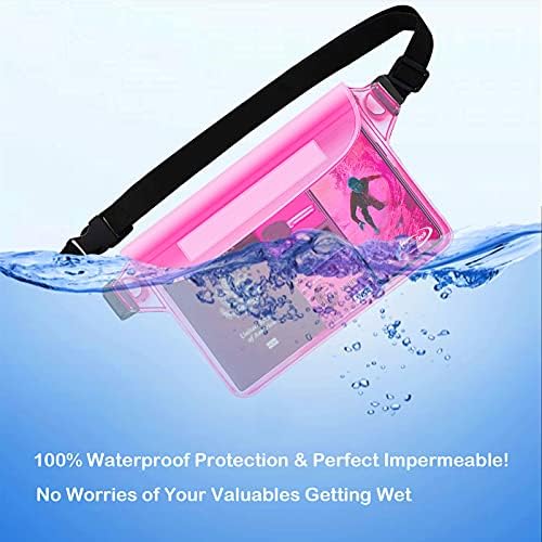 Bel Kayışı ile AiRunTech Su Geçirmez Kılıf (2 Paket) / Plaj Aksesuarları Telefonunuzu ve Değerli Eşyalarınızı Güvenli ve Kuru