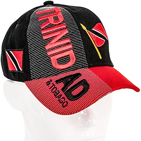 High End Şapkalar “Güney Amerika Şapka Koleksiyonu Ulusları” İşlemeli Ayarlanabilir Beyzbol Şapkası