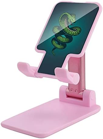 Kobra Yılan Ayarlanabilir Cep telefonu standı Katlanabilir Taşınabilir Tablet Tutucu Ofis Seyahat Çiftlik Evi Pembe Tarzı