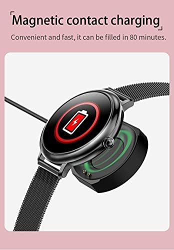 MXCHEN 2021 kadın Hediye Smartwatch CF80 Moda Kayış nabız monitörü Adet Dönemi HD Tam ekran akıllı saat Android ıOS ıçin