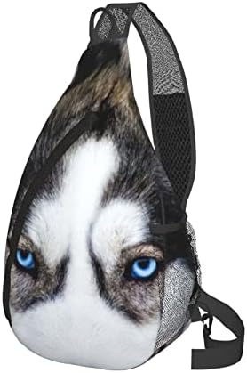 Aptal Köpek tek kollu çanta Sırt Çantası & acirc;€ crossbody Sırt Çantası İçin Kadın Erkek Halat Çanta Rahat Sırt Çantası Seyahat
