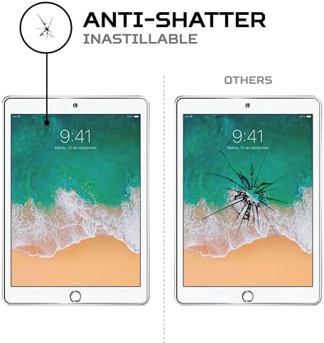 Ekran Koruyucu Anti-şok Anti-Paramparça Anti-Scratch Apple iPad 9.7 2017 ile uyumlu